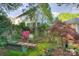 View of a backyard with patio furniture and a landscaped yard at 1000 E 35Th St, Charlotte, NC 28205