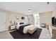 Cozy main bedroom with plenty of natural light, a ceiling fan, and neutral tones at 105 Snead Ct, Salisbury, NC 28144