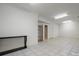Finished basement with tiled floor and bonus room or large closet for storage at 11424 Stonebriar Dr, Charlotte, NC 28277