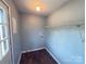 Simple storage closet offers shelving and a bright interior at 1407 Clarksville Campground Rd, Monroe, NC 28112