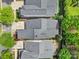A top-down view of roofs and manicured green spaces between homes in a neighborhood at 374 Horton Grove Rd, Fort Mill, SC 29715