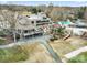 Extensive clubhouse and recreation center with pools and expansive grounds, visible from an aerial view at 4 Hummingbird Ct, Clover, SC 29710
