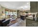 Charming eat-in kitchen with a large window seat, center island, and ample counter space at 4 Hummingbird Ct, Clover, SC 29710