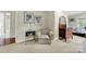 Cozy room with carpet, a comfy chair, and bright natural lighting at 4 Hummingbird Ct, Clover, SC 29710