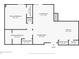 A detailed floor plan showcases the layout of the home, including the kitchen, living room, and bedrooms at 435 S Tryon St, Charlotte, NC 28202