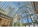 Expansive atrium with a stunning architectural glass skylight and plenty of natural light at 435 S Tryon St, Charlotte, NC 28202