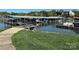 Boat dock with multiple boat slips for easy lake access and enjoyment at 4405 3Rd Nw St, Hickory, NC 28601