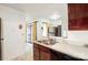 Efficient kitchen layout with stainless steel appliances and convenient access to the dining area at 4816 Spring Lake Dr # B, Charlotte, NC 28212