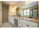 Bright bathroom with double sinks, granite countertops and plenty of cabinet space at 6352 Willow Farm Dr, Denver, NC 28037