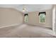 Spacious main bedroom with carpet, vaulted ceilings, and abundant natural light at 7536 Bimini Ct, Sherrills Ford, NC 28673