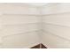 Walk-in pantry with metal shelving at 7638 Carrington Forest Ln, Matthews, NC 28105