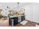 Stylish kitchen island with modern appliances and an open design, perfect for cooking and entertaining at 911 Earl St, Shelby, NC 28150