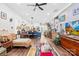 Spacious living area with hardwood floors, and decor; great for entertaining guests at 911 Earl St, Shelby, NC 28150