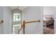 Bright entryway with a high ceiling, stylish chandelier, and staircase leading to the upper level at 13228 Crooked Pine Ct, Charlotte, NC 28215