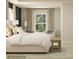 A cozy bedroom with neutral tones, comfortable seating, and a bright window at 1512 Croydon St, Indian Land, SC 29707
