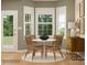 A cozy dining area with four chairs, a round table, and large windows for natural light at 1512 Croydon St, Indian Land, SC 29707