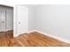 Spacious bedroom with hardwood floors and access to closets at 2302 Jordi Way, Charlotte, NC 28213