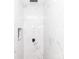 Shower with white marble tile and a black shower head at 2302 Jordi Way, Charlotte, NC 28213