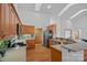 Modern kitchen featuring granite countertops, stainless steel appliances, and ample cabinet space at 300 Yacht Rd, Mooresville, NC 28117