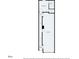 Floor 1 floor plan featuring a garage, bedroom, and foyer at 3449 Byrnes St, Charlotte, NC 28205