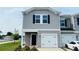 Charming new construction home featuring a one-car garage and craftsman details at 3790 Backwater St, Concord, NC 28027
