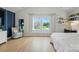 Bright bedroom with vaulted ceilings, built-in shelving, and a large window seat at 4040 Lauren Elizabeth Dr, Rock Hill, SC 29732