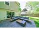 Spacious outdoor patio, perfect for relaxing and entertaining guests at 4313 Sudbury Rd, Charlotte, NC 28205