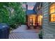Exterior view of the back deck with dining table and barbeque, great for entertaining at 6017 Summerston Pl, Charlotte, NC 28277