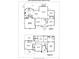 Detailed floor plan showcasing the layout of a spacious two-story home, including room dimensions and features at 6017 Summerston Pl, Charlotte, NC 28277