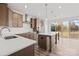 Well-appointed kitchen featuring stainless steel appliances, an island, and lots of counter space at 655 District Ct, Fort Mill, SC 29708