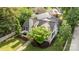 This home has an inviting front yard with a paved walkway to the front door at 700 Oakland Ave, Charlotte, NC 28204