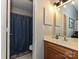 Cozy bathroom with vanity and shower at 9305 Four Mile Creek Rd, Charlotte, NC 28277
