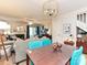 Open-concept living space with stylish furnishings, hardwood floors, and a cozy fireplace at 9305 Four Mile Creek Rd, Charlotte, NC 28277