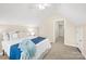 Charming bedroom featuring vaulted ceilings, a bright window, and neutral decor for a cozy and inviting retreat at 1103 Hillcrest Ridge Dr, Salisbury, NC 28146