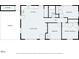Floor plan of this home features 3 bedrooms, one bath, carport, living room, kitchen, and storage at 1341 Hopewell Rd, Rock Hill, SC 29730