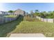 Large fenced backyard perfect for outdoor activities and privacy, has green grass and a hill at 1430 Eastway Dr, Dallas, NC 28034