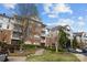Attractive exterior view of a multi-story condo complex with brick and siding accents at 14869 Santa Lucia Dr, Charlotte, NC 28277