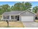 Charming single-story home with gray siding, stone accents, and a well-maintained front yard at 1706 30Th Avenue Ne Ct, Hickory, NC 28601