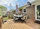 Cozy deck with a dining table and chairs, perfect for enjoying outdoor meals and gatherings at 171 Westmoreland Rd, Mooresville, NC 28115
