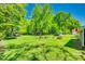 Spacious backyard with play and picnic areas, perfect for outdoor enjoyment at 1938 Hickory Dr, Lancaster, SC 29720