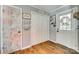 Charming entryway featuring beautiful wood floors, a pantry and a coat closet at 1938 Hickory Dr, Lancaster, SC 29720