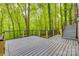 Spacious deck surrounded by lush greenery and trees, perfect for outdoor entertaining at 2058 Manila Bay Ln, Fort Mill, SC 29708
