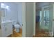 Updated bathroom featuring a new vanity, bright lighting, and a clean aesthetic at 3063 Wimbledon Ln, Rock Hill, SC 29732