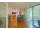 Cozy living room with hardwood floors, fireplace, and modern furnishings at 3063 Wimbledon Ln, Rock Hill, SC 29732