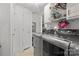 Functional laundry room equipped with modern washer and dryer units at 335 Ridgewood Dr, Mt Ulla, NC 28125