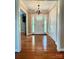 Entryway with hardwood floors, a chandelier, and access to other rooms at 3713 Saint Regis Dr, Gastonia, NC 28056