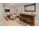 Finished basement bar with seating and entertainment area, perfect for hosting guests at 3819 Gleneagles Rd, Charlotte, NC 28210