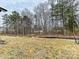 Spacious backyard with natural surroundings at 4606 Gatesmills Ave, Charlotte, NC 28213