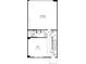 First floor floorplan featuring garage, half bath, foyer, drop zone, and flex space at 5051 Westmead Ln, Charlotte, NC 28262