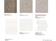 Selection of home interior design features for flooring, counter tops, cabinets, and backsplash at 5051 Westmead Ln, Charlotte, NC 28262